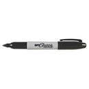 SHARPIE SUPER PERMANENT MARKERS, FINE POINT, BLACK 12 COUNT SHARPIE - BLACK/GRAY - Brand New