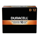 DURACELL COPPERTOP D ALKALINE BATTERIES BOX OF 12 MN1300BK - BLACK - Brand New