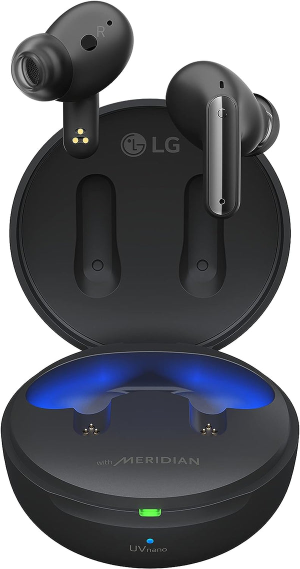 LG TONE Free FP8 Enhanced Active Noise Cancelling Wireless Earbuds - BLACK Like New