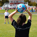VIZARI SOCCER BALL FOR YOUTH, ADULT, KIDS | SIZES 5 | VZBL90000 - BLUE/PINK - Brand New