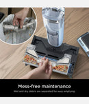 SHARK WW200 HYDRODUO DIRT-REVEAL CORDLESS MOP CLEAN SCRUBS HARDWOOD TILE - BLUE - Like New