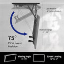 VIVO Electric Ceiling TV Mount for 32 to 70 inch Screens Large Flip Down Motor - Brand New