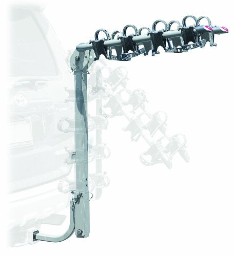 BELL HITCHBIKER 450 4-BIKE HITCH RACK WITH STABILITY, 7122302 - BLACK - Brand New
