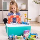 MELISSA & DOUG BLOCKABLES DELUXE CITY SNAP MIX MATCH BUILDING - Scratch & Dent
