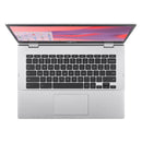 ASUS CHROMEBOOK CX1400CKA-IS88F 14" FHD (1920 X 1080) N4500 8GB 128GB - SILVER - Like New