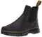 26002001 DR. MARTENS UNISEX EMBURY, BLACK WYOMING, SIZE 9 MEN/10 WOM MEN/WOM - Like New