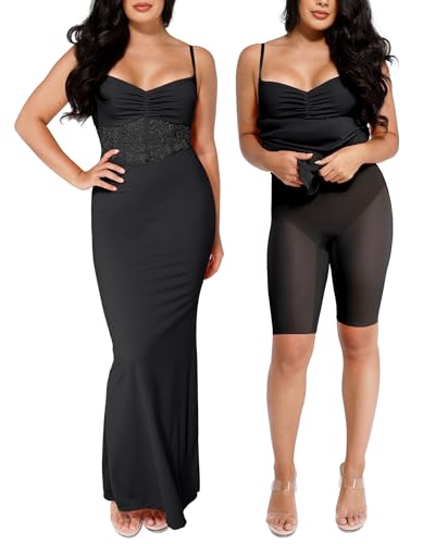 POPILUSH SHAPER DRESS LACE FORMAL MAXI DRESSES BUILT IN SHAPEWEAR CORSET - XL - Like New