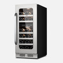 WHYNTER BSR-029DW 15" BUILT-LN 29 BOTTLE WINE FRIDGE - BLACK - Like New