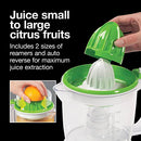 Proctor Silex Electric Citrus Juicer Machine, 34 oz, 66337 - White & Green - Like New