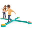 B. TOYS SENSORY BALANCE BEAMS FOR ACTIVE PLAY BALANCE AND BUILD SET - MULTI - Like New