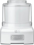 Cuisinart ICE-21FR Frozen Yogurt-Ice Cream and Sorbet Maker 1.5 Quarts - WHITE Like New