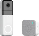 Wyze Wireless Video Doorbell Pro (Chime Included) 1440 HD Video - Scratch & Dent