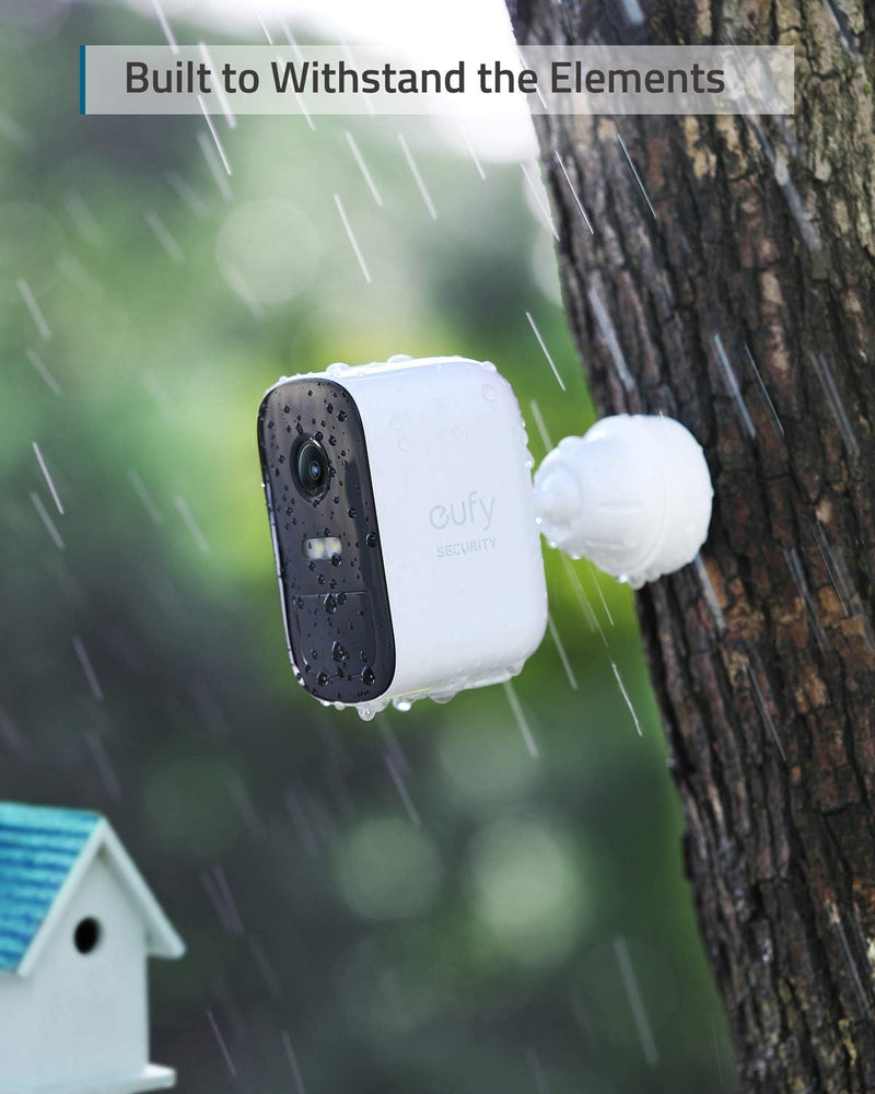 Eufy Security, eufyCam 2C Pro 2-Cam Kit, Wireless Home Security System - WHITE - Brand New