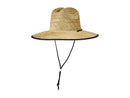 Roxy Tomboy Printed Straw Sun Hat Anthracite SM/MD - Like New