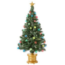 NATIONAL TREE COMPANY SZOX7-100L-48 TREE, 27X27X48 - GREEN/GOLD - Like New