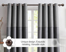 KAMANINA Curtain Rods for Windows 72 to 144 Inch, Long Heavy Duty, Bronze - Brand New