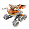 GENERIC BUILD A SOLAR ROBOT KIT – STEM KIDS-CAPTAIN ROAM E-O - ORANGE/GRAY/BLACK - Like New