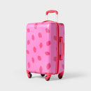 CAT & JACK™ KIDS' HARDSIDE CARRY ON SPINNER SUITCASE STRAWBERRY - CAT & JACK - Brand New