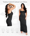 POPILUSH SHAPER DRESS LACE FORMAL MAXI DRESSES BUILT IN SHAPEWEAR CORSET - XL - Like New