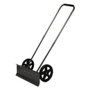 YARD BUTLER SNOW PLOW ROLLING PUSH SHOVEL - 24" WIDE BLADE - BLACK - Like New
