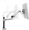 Ergotron LX Premium Single Monitor Arm, VESA Desk Mount 45-490-216 - White Like New
