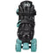 ROLLER DERBY YOUTH ADJUSTABLE ROLLER SKATES 4 WHEELS - YOUTH Y3-6 - BLUE/BLACK - Like New