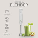 WILLOW Eco Series 5 Speed Immersion Blender Handheld, Powerful yet Quiet 500W - Like New