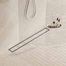 Neodrain 36" Brushed Linear Shower Drain,2-in-1 Flat& Tile Insert Cover - Brand New