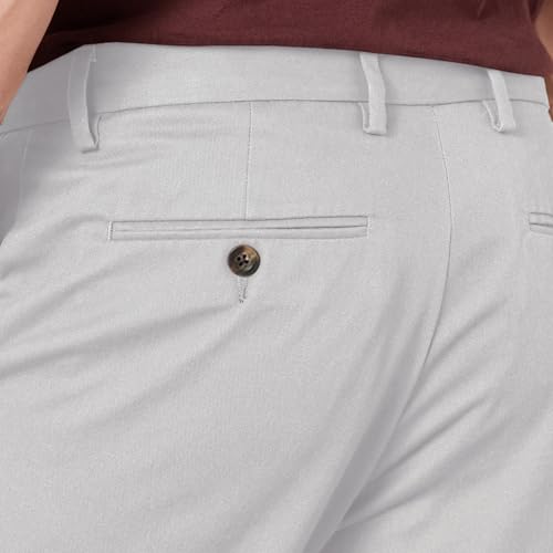 AMAZON ESSENTIALS MEN'S SLIM-FIT WRINKLE-RESISTANT CHINO PANT - GRAY - 30"x30" - Like New