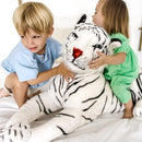 Melissa & Doug Giant Siberian White Tiger - Lifelike Stuffed Animal B000NV6D1Q - Brand New
