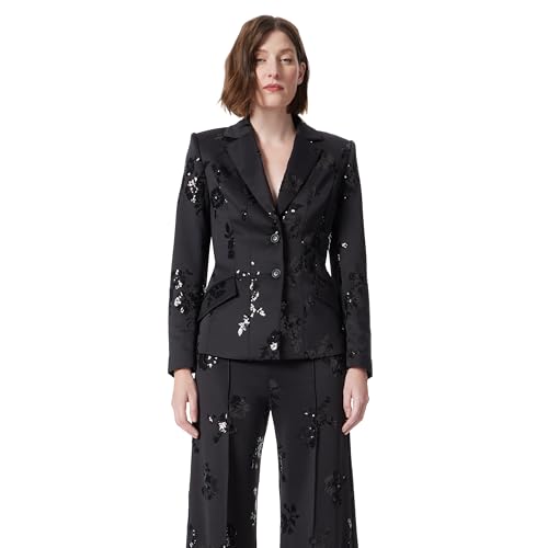 DEE OCLEPPO Women Angela Seamed Double Button Blazer Lining 30246998 Size 8 - Brand New