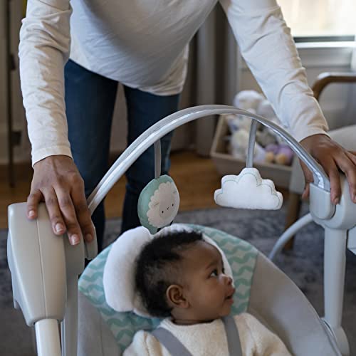 INGENUITY BABY SWING, 0-9 MONTHS UP TO 20 LBS (GOJI) - SWINGITY SWING - Like New