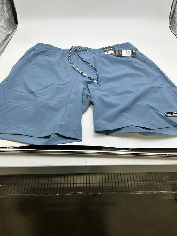 HURLEY SOLID VOLLEY SWIM SHORT HYPNOTIC - SIZE: MEN XL - DARK TEAL - Brand New