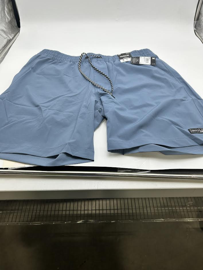 HURLEY SOLID VOLLEY SWIM SHORT HYPNOTIC - SIZE: MEN XL - DARK TEAL - Brand New