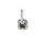 THE SAK CRYSTAL DROP EARINGS SE0040 - BLACK/SILVER - Brand New