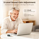 WASOCA HEARING AIDS SENIORS BLUETOOTH RECHARGEABLE HEARING AIDS - WHITE - Like New
