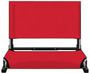 The Stadium Chair Extra Wide Gamechanger Lightweight Folding Bleacher Seat - Brand New