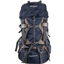 WASING 55L Internal Frame Backpack Outdoor Hiking Travel Climb WS-55Lpack - Blue - Brand New