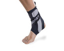 AIRCAST A60 ANKLE SUPPORT FOR SPRAINED ANKLES WATERPROOF SMALL LEFT - BLACK - Like New