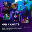 ELGATO HD60 X - STREAM AND RECORD IN 1080P60 HDR10 OR 4K30 NEW - BLACK - Brand New