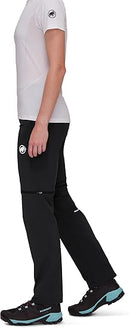 MAMMUT WOMEN'S HIKING PANTS - SIZE: WOMEN 12 (AU/UK W16) (EU W42) - BLACK - Brand New
