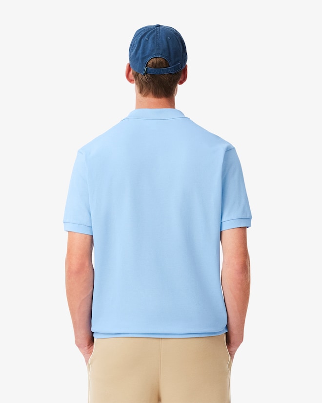 LACOSTE MEN'S CLASSIC FIT ORIGINAL L.12.12 POLO - SIZE: MEN L - PASTEL BLUE - Brand New