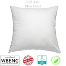 Pal Fabric Pack of 4 Square Pillow Insert for Sham or Decorative Pillow 20x20 - Brand New