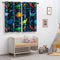 AIMEGO KIDS BOYS DINOSAUR BLACKOUT CURTAINS,2 PANEL 42" X 63", DINOSAUR 0065 - Like New