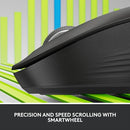 LOGITECH SIGNATURE M550 L FULL SIZE WIRELESS MOUSE - 2YR BATTERY - BLACK - Like New
