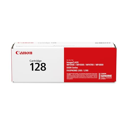 CANON GENUINE 128 BLACK TONER CARTRIDGE MF4450, MF4770N, MF4570 SERIES - BLACK - Brand New