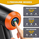 EVEAGE Q7 CORDLESS POWER WASHER MAX 1000PSI 2.5GPM ADJUSTMENT - BLACK/ORANGE - Like New