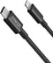 Anker 6ft Nylon USB-C to Lightning Charging Cord A8623011 - Black Like New
