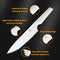 BRAVESTONE Knife Sets with Block, 15 Pcs Kitchen Knife Set Block Self Sharpening - Like New