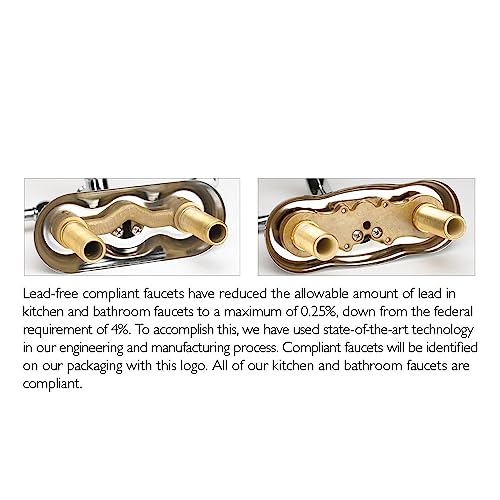 Design House 524579 Eden Widespread Bathroom Faucet, Oil Rubbed Bronze - Like New